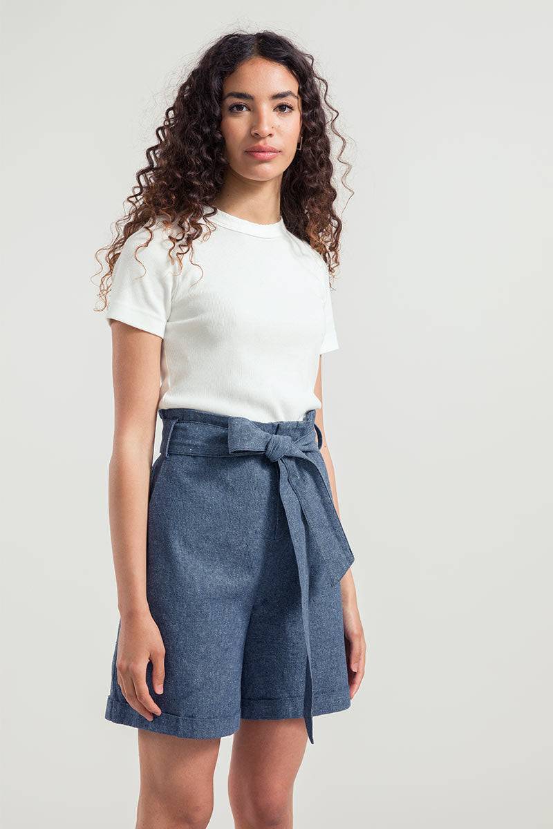 Rifò BERTA Shorts Donna Jeans Rigenerato Sconto