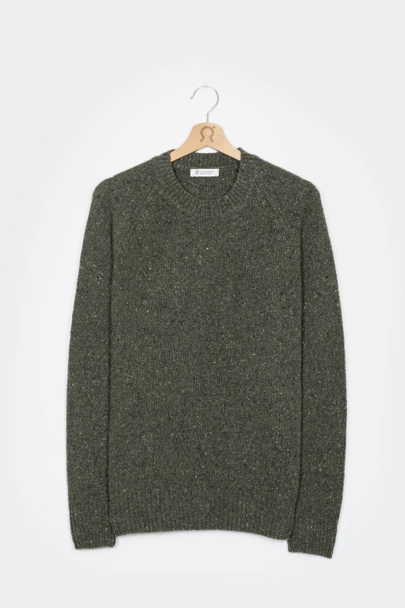 Rifò ALFREDO Maglia Girocollo Unisex Cashmere Rigenerato Hotsell