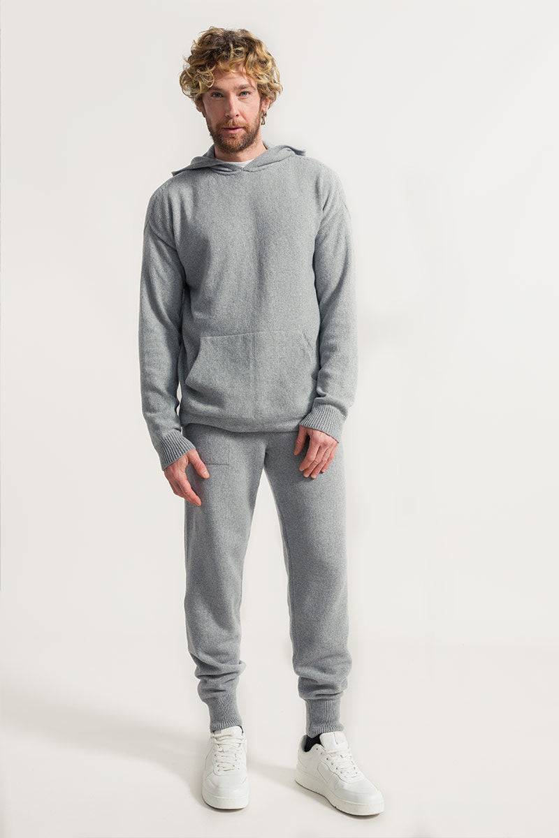 Rifò PATROCLO Pantaloni Tuta Uomo Cashmere Rigenerato Italy