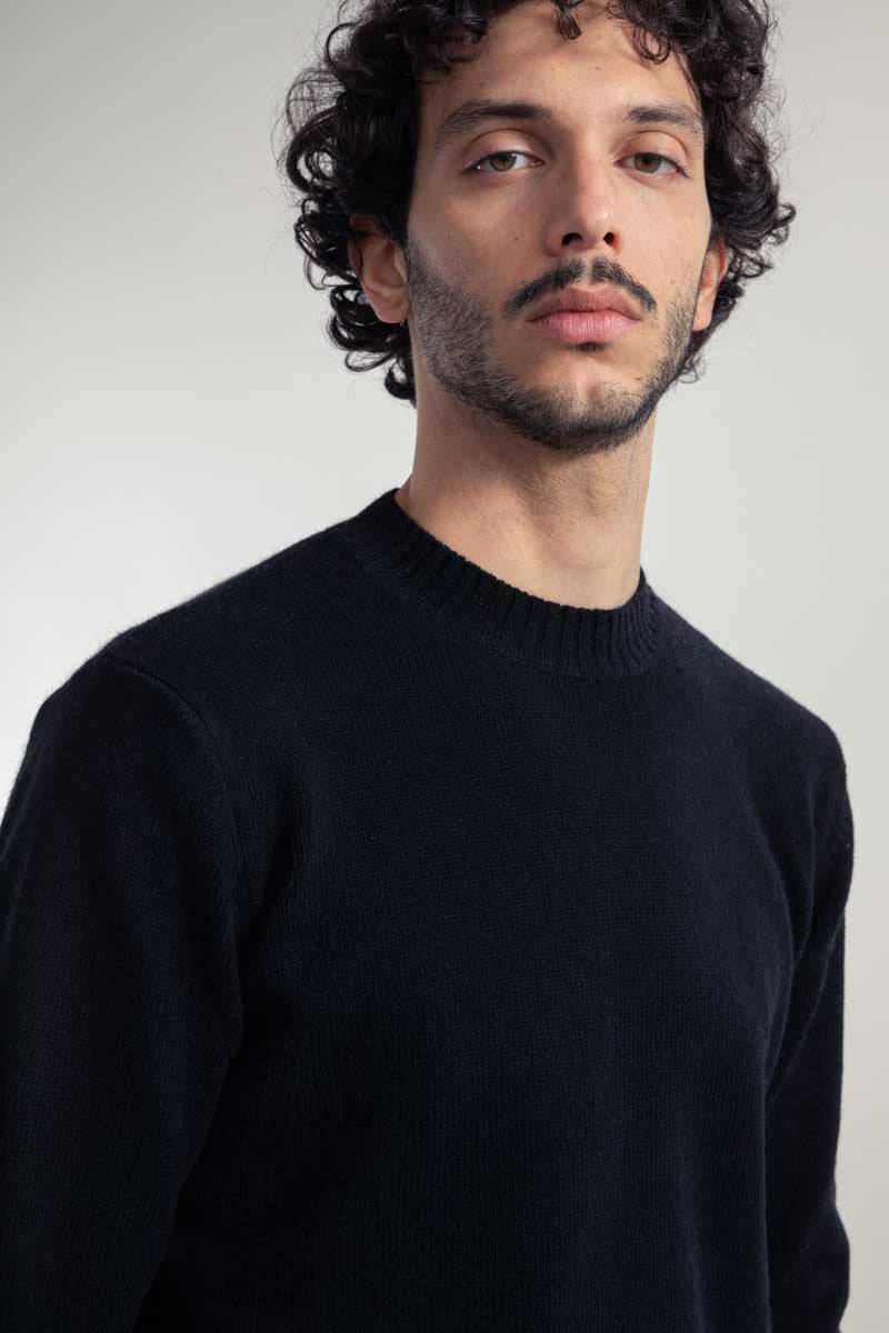 Rifò FERRUCCIO Maglia Uomo Lana Rigenerata Promozione