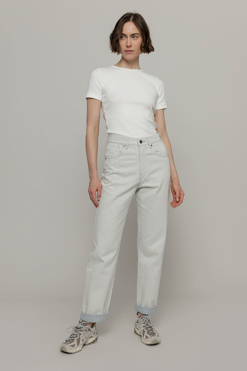Rifò AGLAIA Pantaloni Jeans Donna Cotone Rigenerato Acquista Ora
