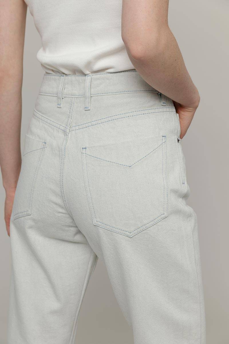 Rifò AGLAIA Pantaloni Jeans Donna Cotone Rigenerato Acquista Ora