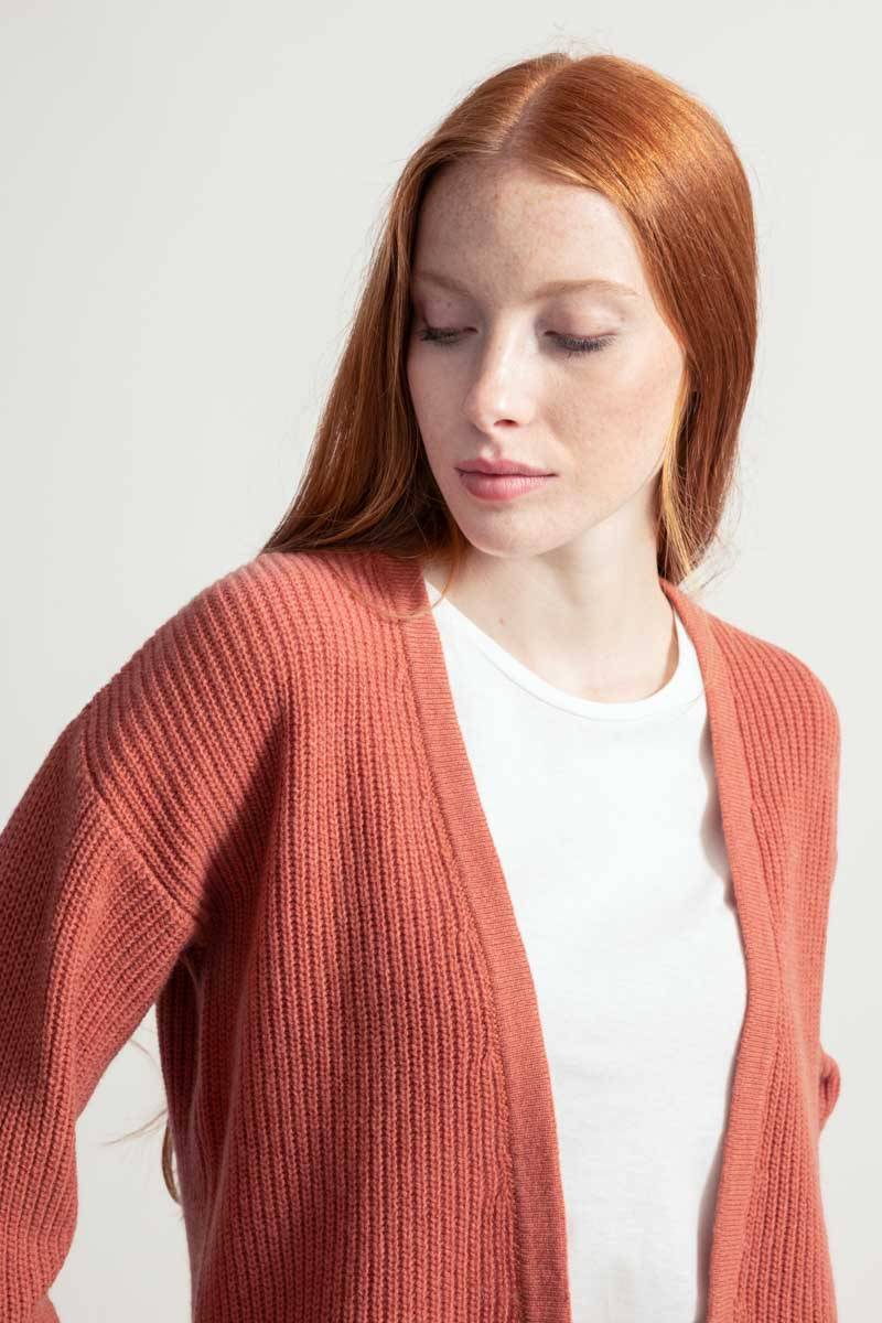 Rifò MARGHERITA Cardigan Donna Cashmere Rigenerato Shopping Online