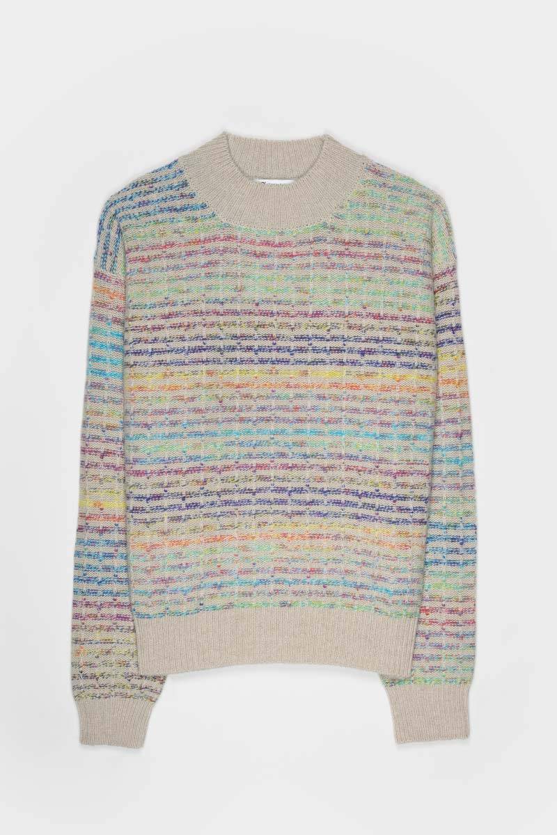 Rifò MORGANA Maglia Donna Lana Rigenerata Affare Del Giorno