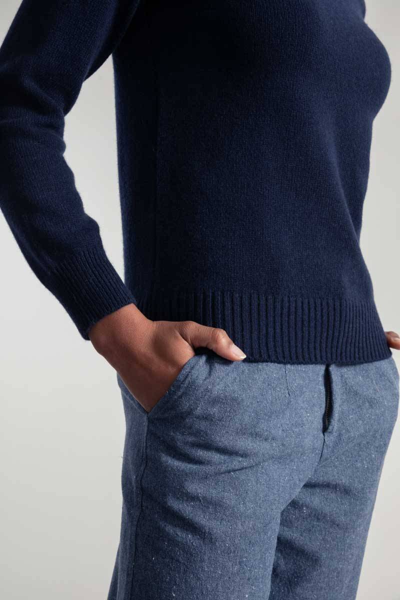 Rifò EDDA Maglia Donna Cashmere Rigenerato Novità