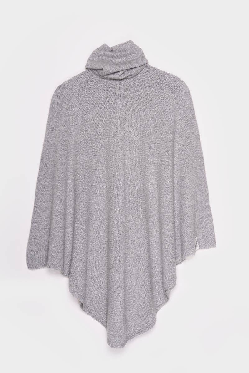 Rifò ELISABETTA Poncho Donna Cashmere Rigenerato Sconto