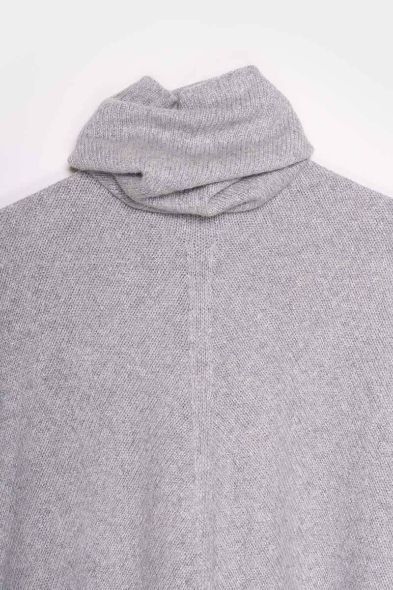Rifò ELISABETTA Poncho Donna Cashmere Rigenerato Sconto