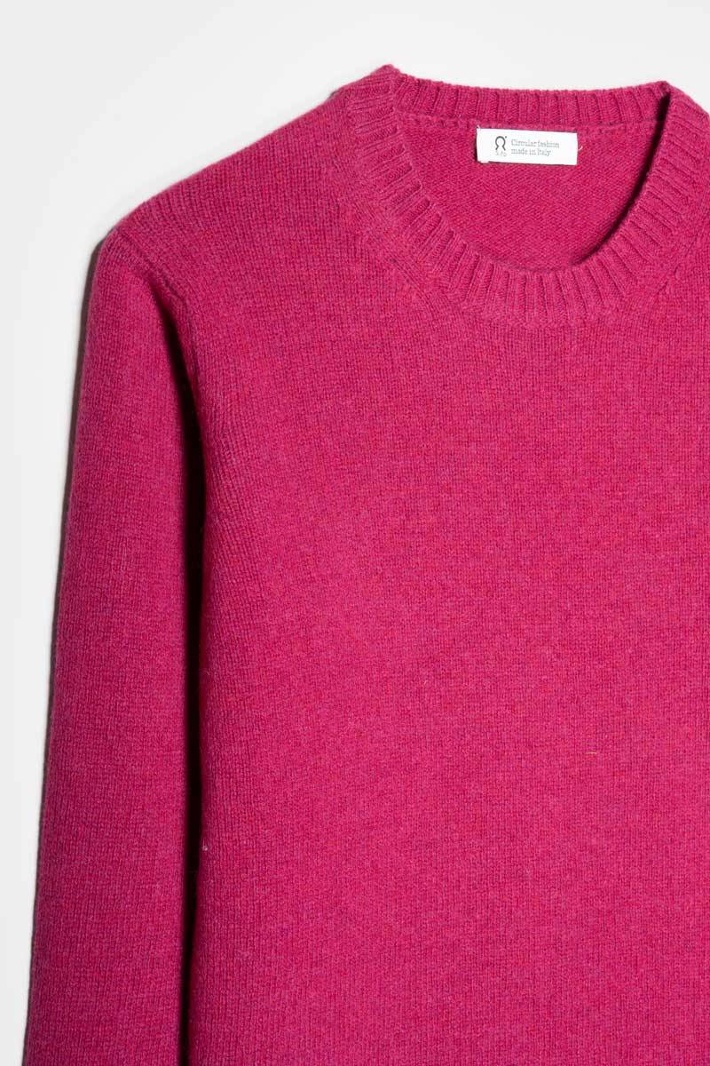 Rifò LAURA Maglia Girocollo Donna Lana Rigenerata Outlet