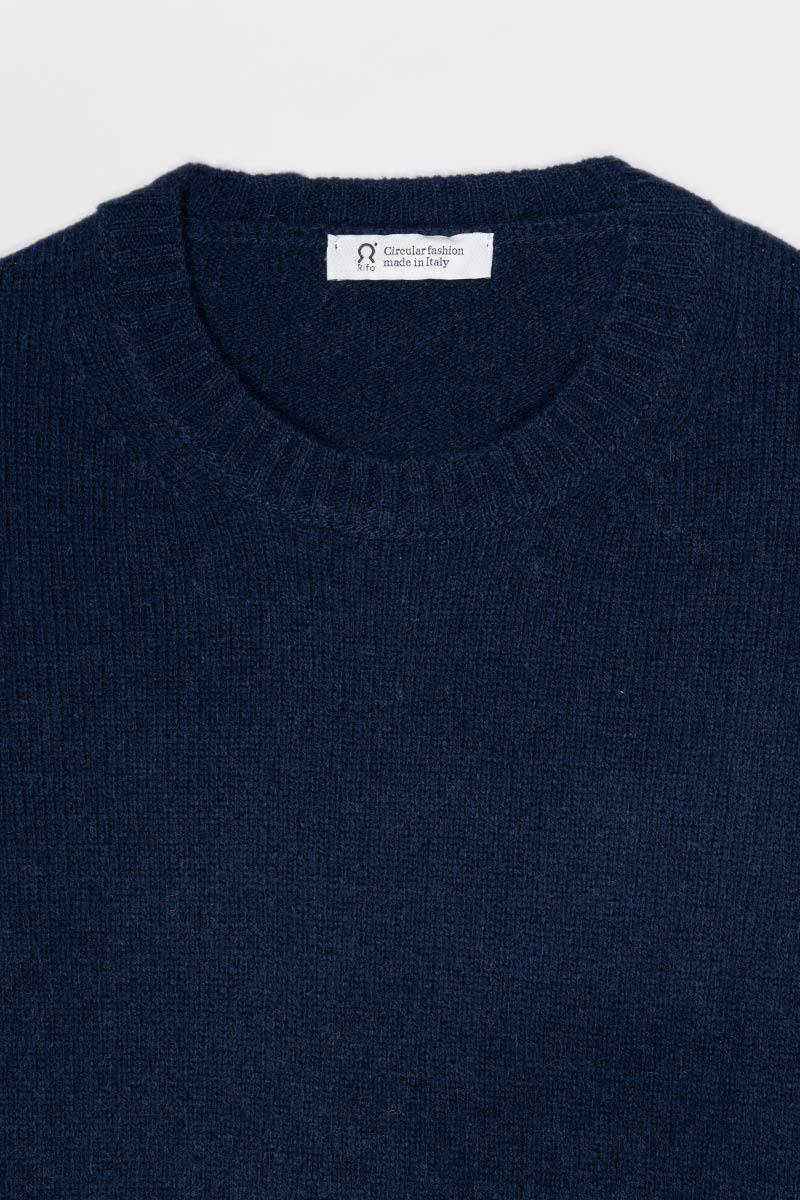 Rifò LAURA Maglia Girocollo Donna Lana Rigenerata In Vendita