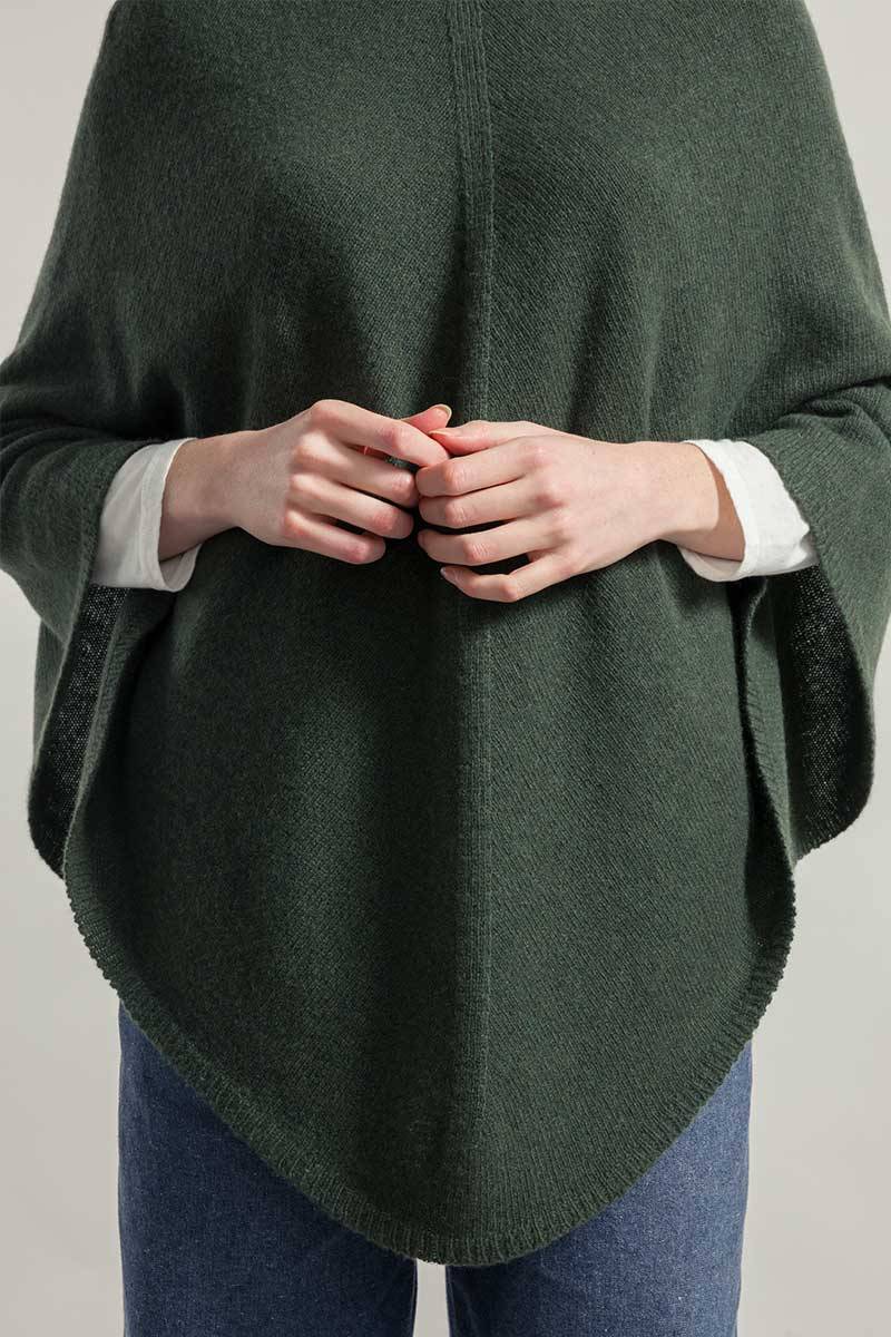 Rifò ELISABETTA Poncho Donna Cashmere Rigenerato 2025
