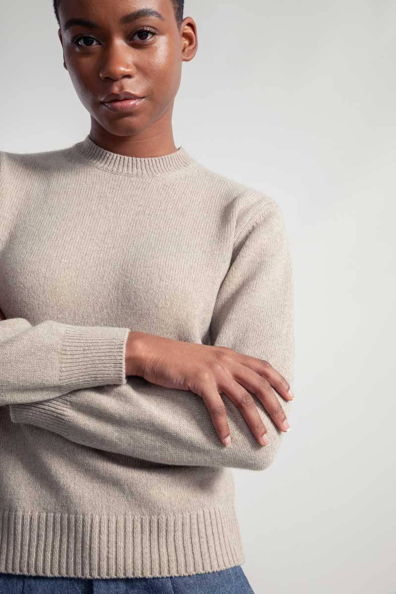Rifò EDDA Maglia Donna Cashmere Rigenerato Qualità