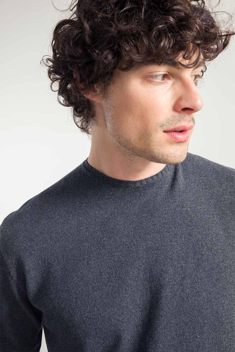 Rifò EDOARDO Maglia Uomo Cotone Rigenerato Spedizione Gratuita