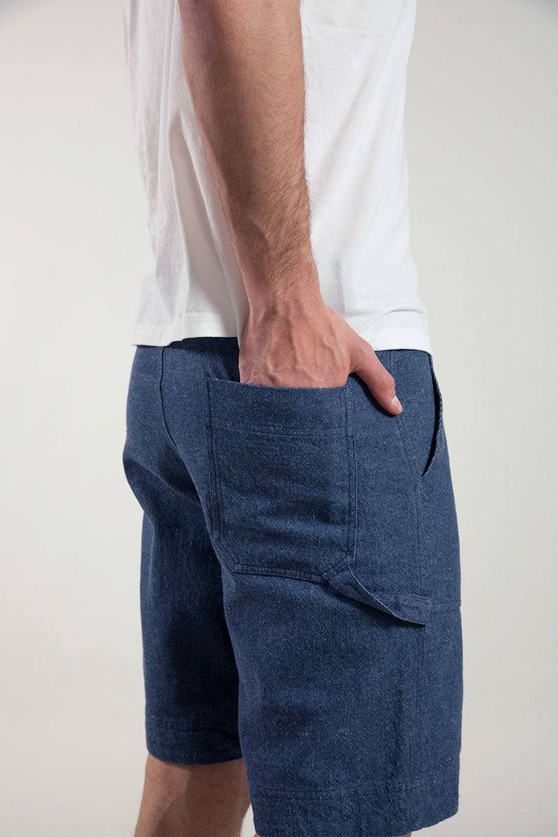 Rifò FULVIO Bermuda Uomo Jeans Rigenerato Qualità Garantita