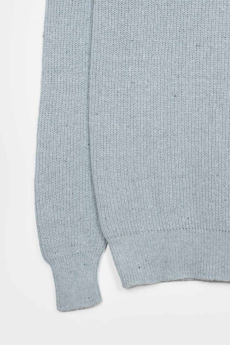 Rifò VITTORIO Maglia Girocollo Uomo Cotone Jeans Rigenerato Acquista Ora