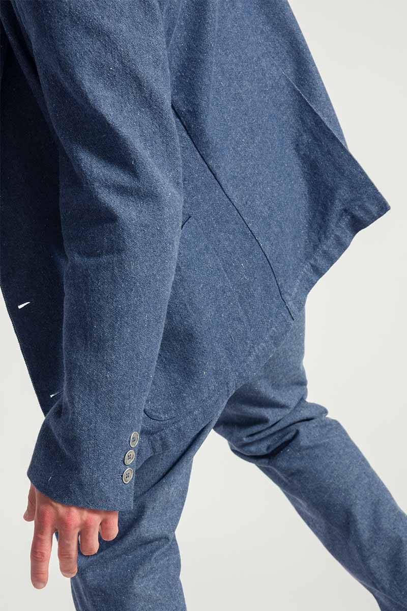 Rifò CURZIO Blazer Uomo Jeans Rigenerato Fino Al -60%