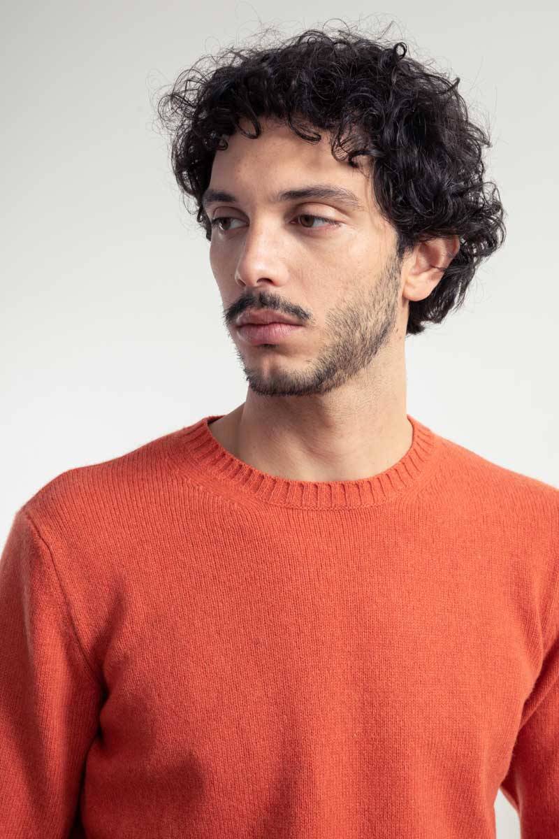 Rifò ROMEO Maglia Uomo Cashmere Rigenerato Economico