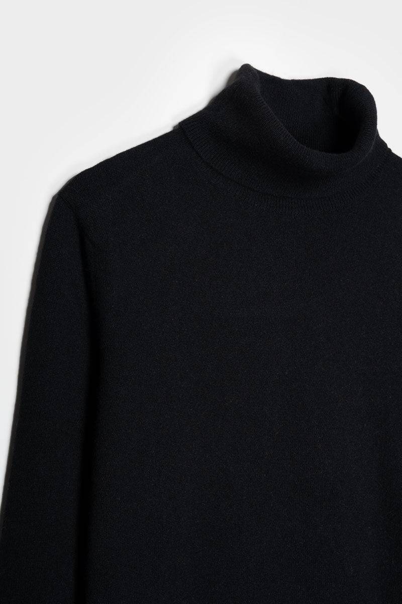 Rifò ALBERTO Maglia Collo Alto Uomo Cashmere Rigenerato In Vendita