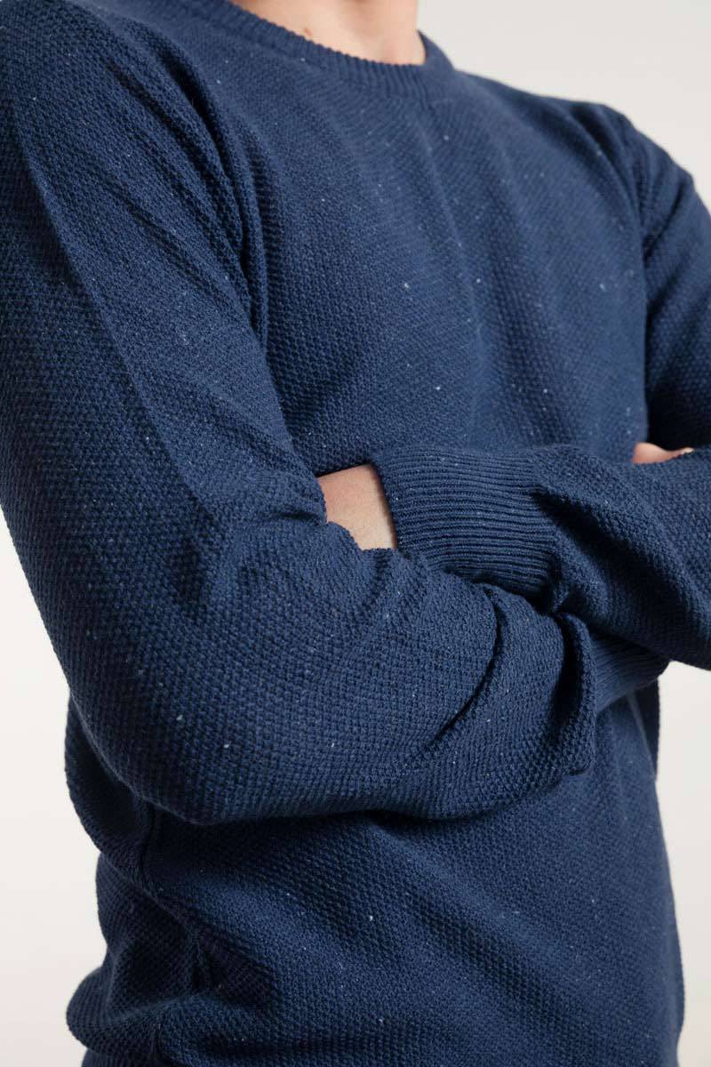 Rifò GINO Maglia Uomo Cotone Jeans rigenerato Offerta migliore