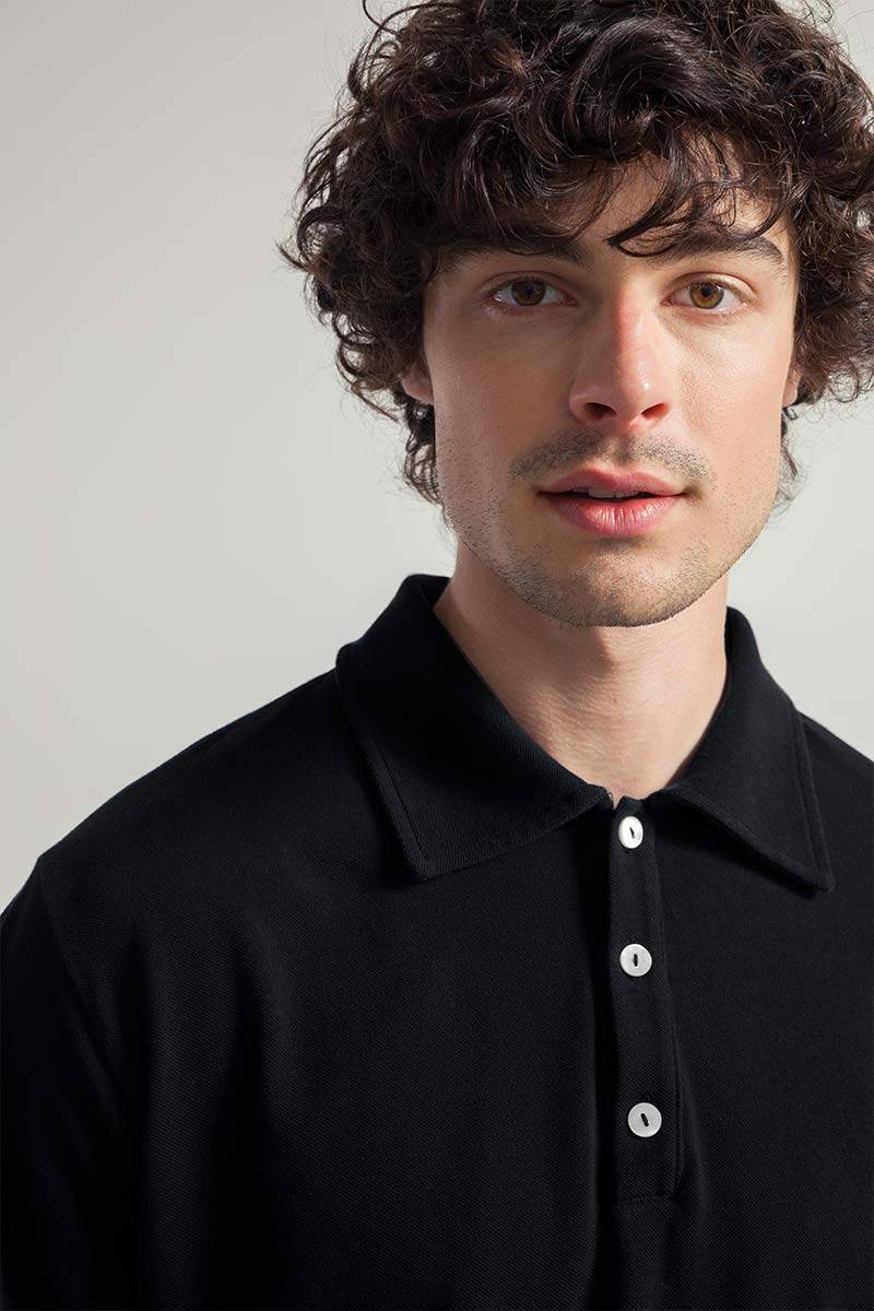 Rifò RICCARDO Maglia Polo Uomo Cotone Rigenerato Offerta temporanea