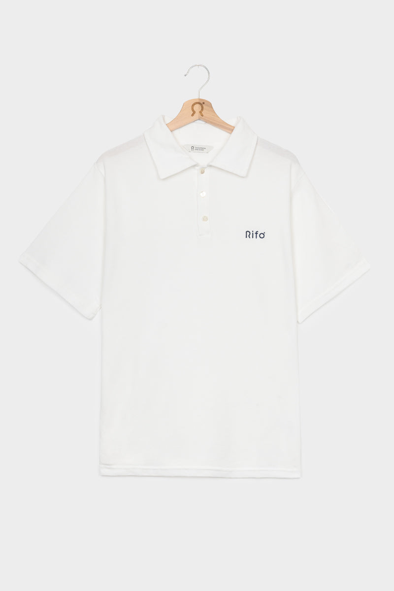 Rifò RICCARDO Maglia Polo Uomo Cotone Rigenerato In Saldo