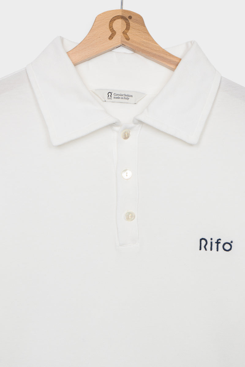 Rifò RICCARDO Maglia Polo Uomo Cotone Rigenerato In Saldo