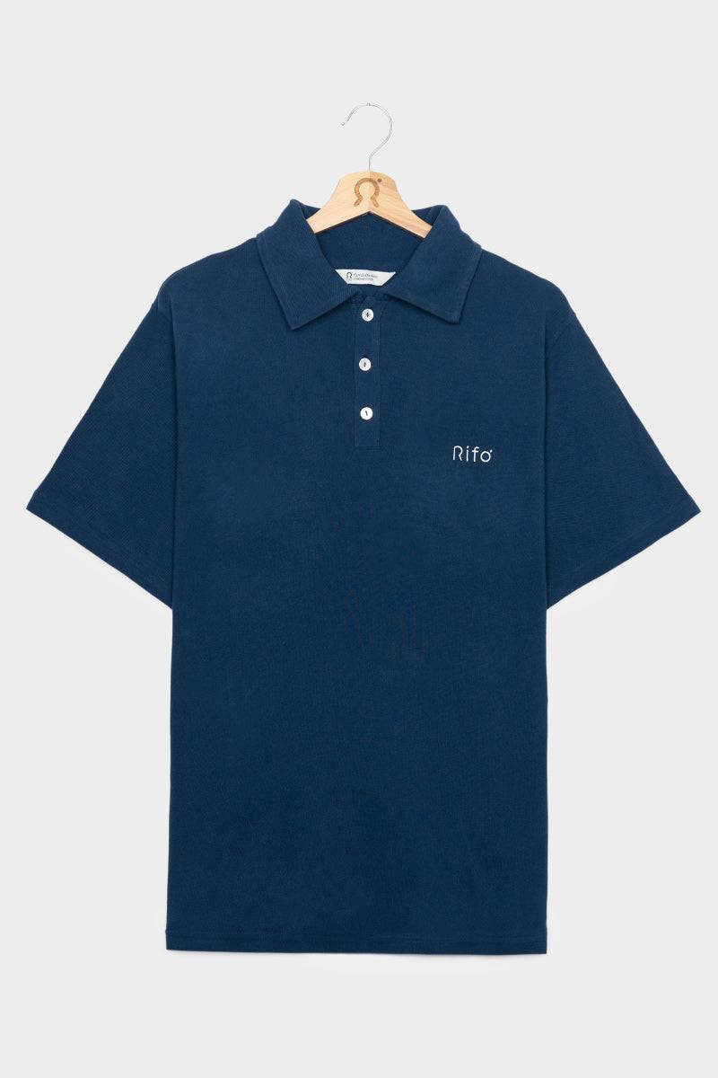 Rifò RICCARDO Maglia Polo Uomo Cotone Rigenerato Nuovi prodotti