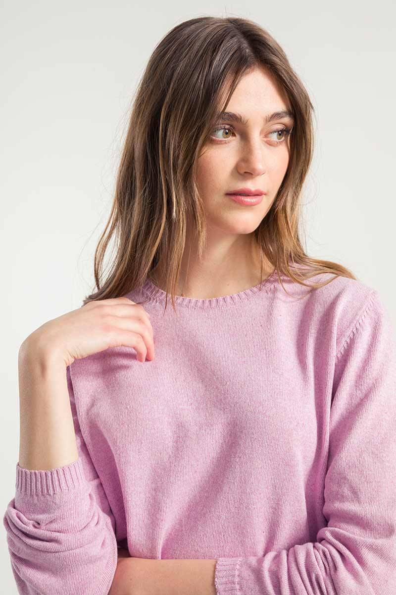 Rifò GIORGIA Maglia Donna Cotone Rigenerato Italy