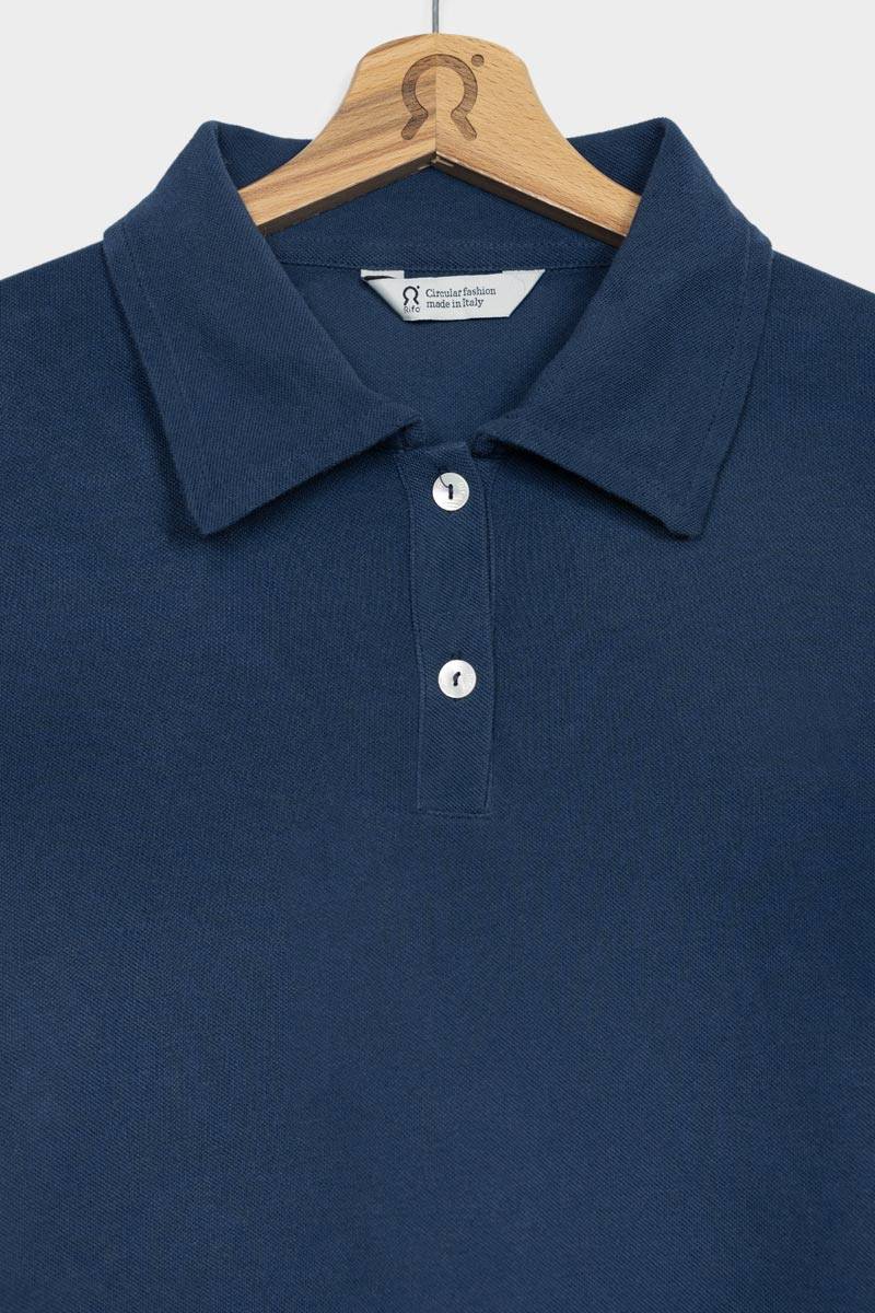 Rifò LUDO Maglia Polo Donna Cotone Rigenerato In Linea