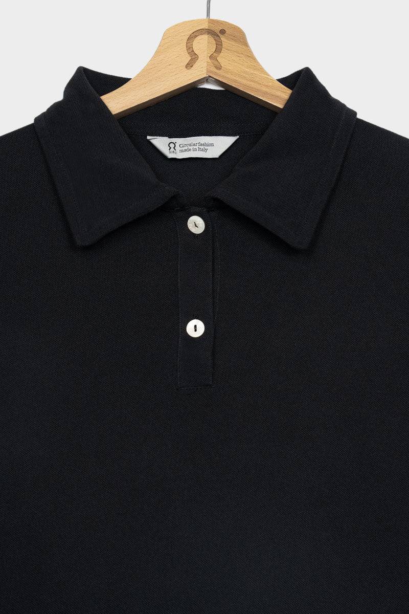 Rifò LUDO Maglia Polo Donna Cotone Rigenerato Nuovo