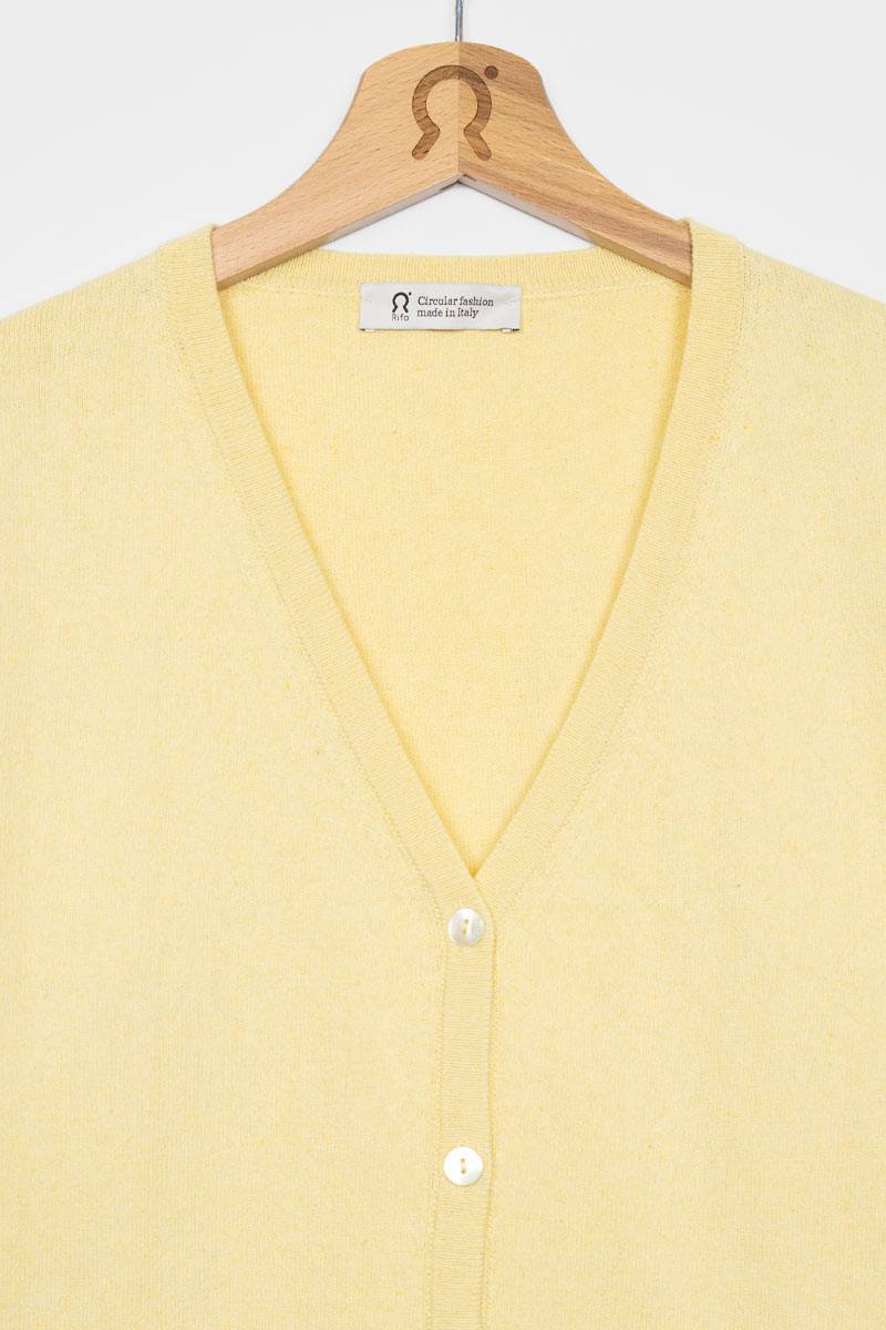 Rifò LUCIA Cardigan Donna Cotone Rigenerato Rilascio limitato