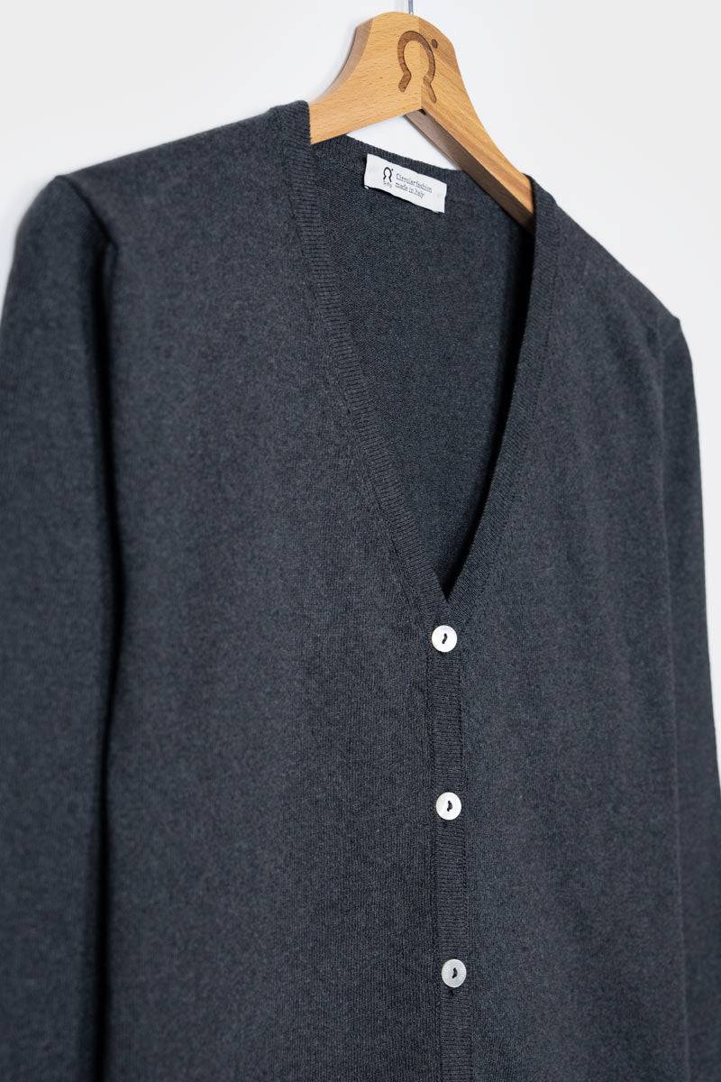 Rifò LUCIA Cardigan Donna Cotone Rigenerato Ultimi tre giorni
