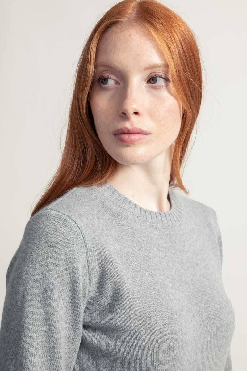 Rifò LAURA Maglia Girocollo Donna Lana Rigenerata Prezzo Ridotto
