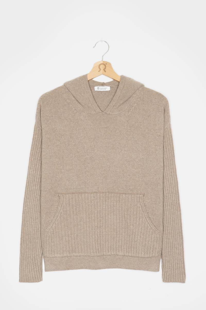 Rifò FIONA Felpa Donna Cashmere Rigenerato Sottocosto