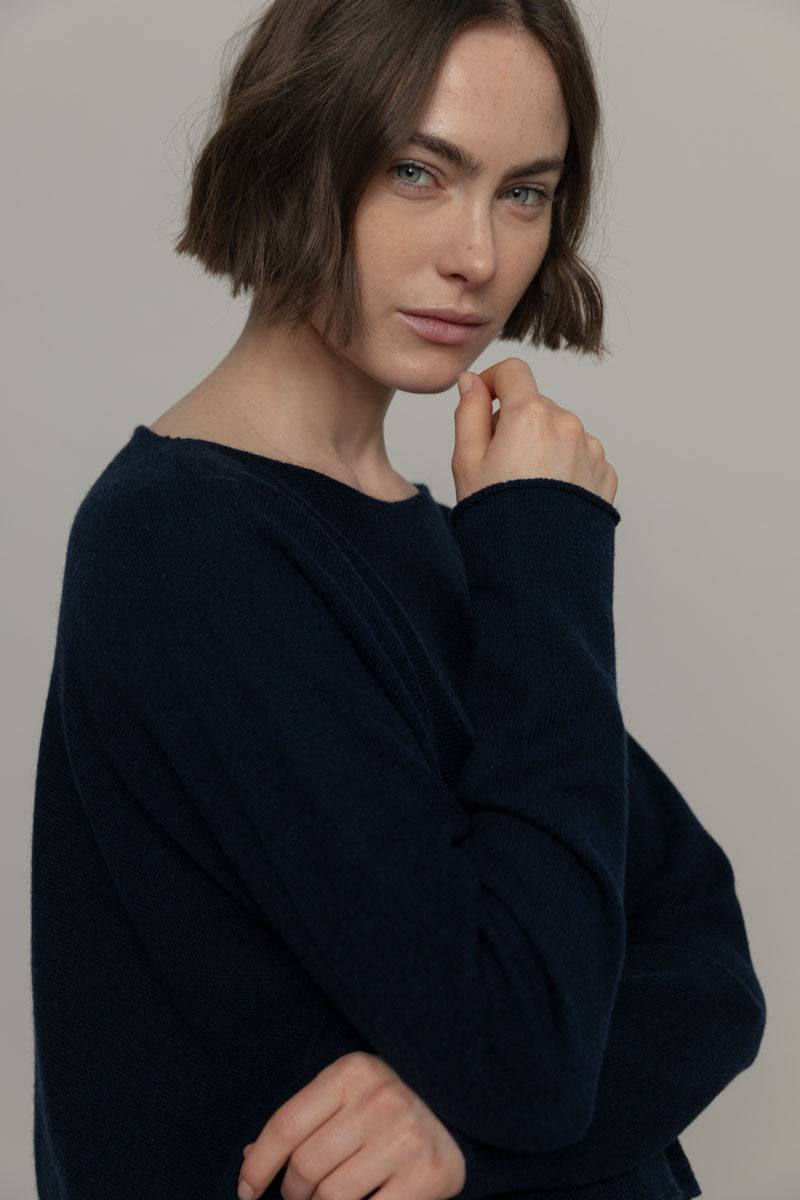 Rifò SILVIA Maglia Donna Cashmere Rigenerato Presa