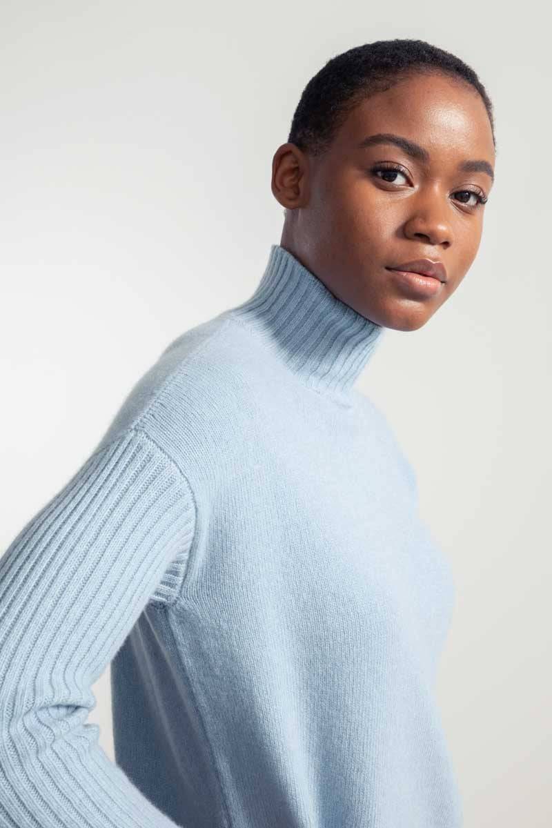 Rifò ERMINIA Maglia Donna Cashmere Rigenerato Offerta