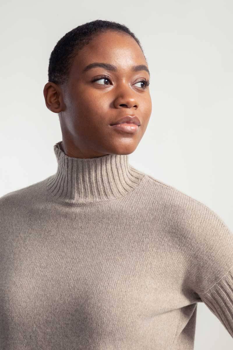 Rifò ERMINIA Maglia Donna Cashmere Rigenerato Economico