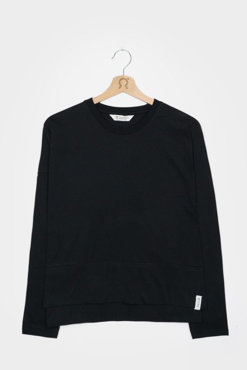 Rifò ZOE Maglia Maniche Lunghe Donna Cotone Rigenerato In Saldo