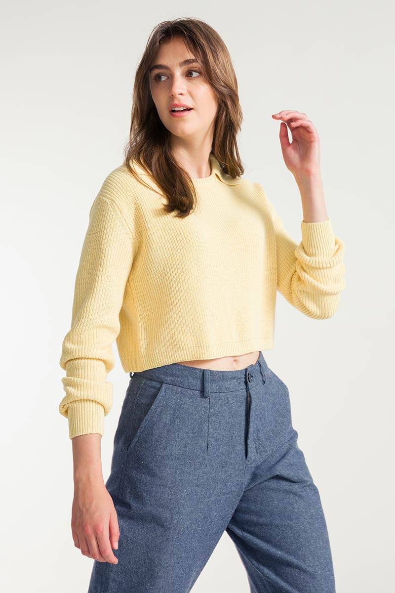 Rifò OLIVIA Maglia Donna Cotone Rigenerato Moda