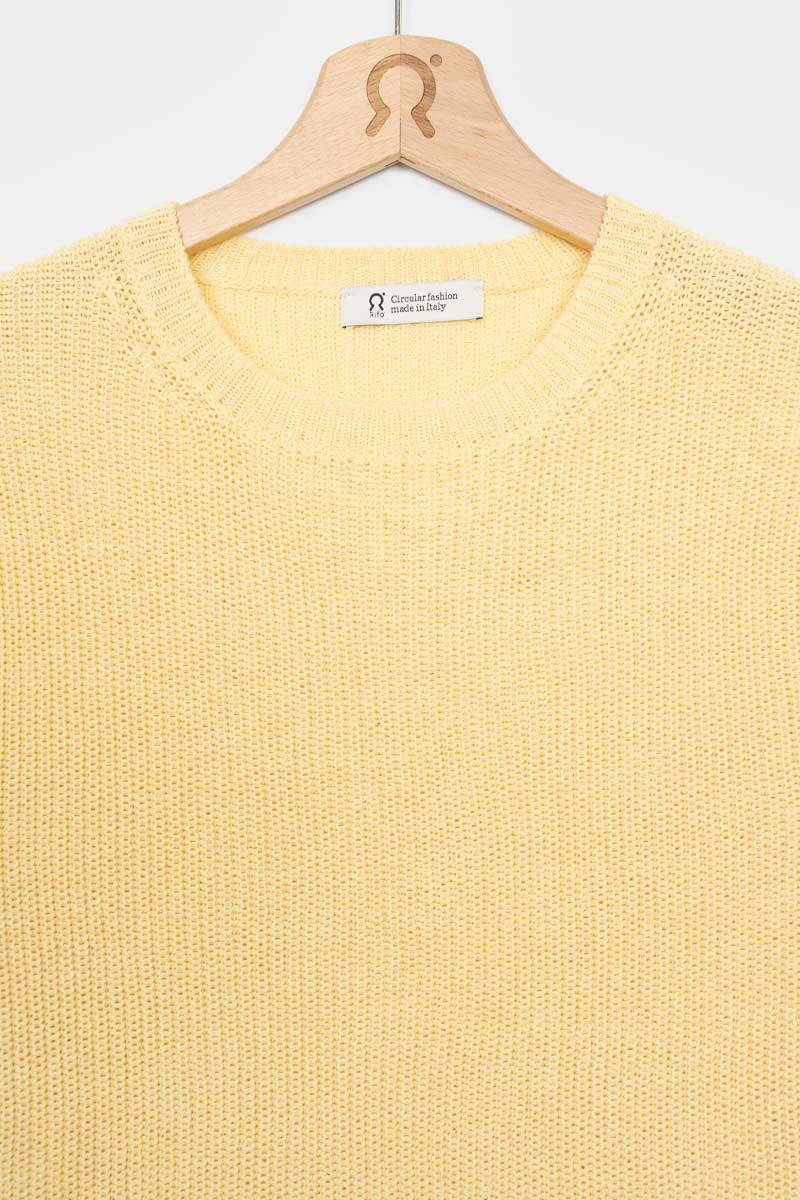 Rifò OLGA Maglia Donna Cotone Rigenerato 2025