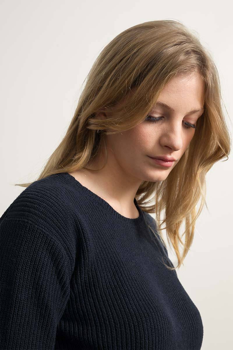 Rifò OLGA Maglia Donna Cotone Rigenerato Qualità