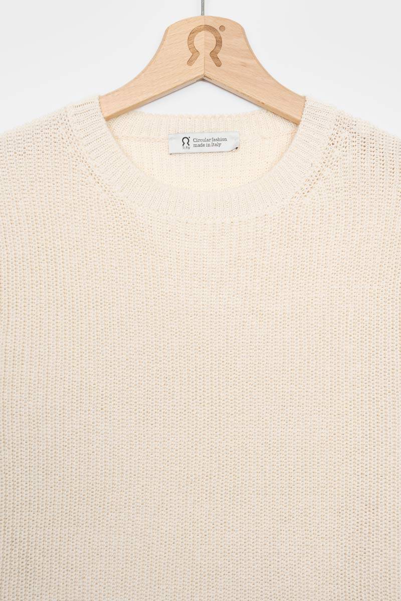 Rifò OLGA Maglia Donna Cotone Rigenerato Vendita