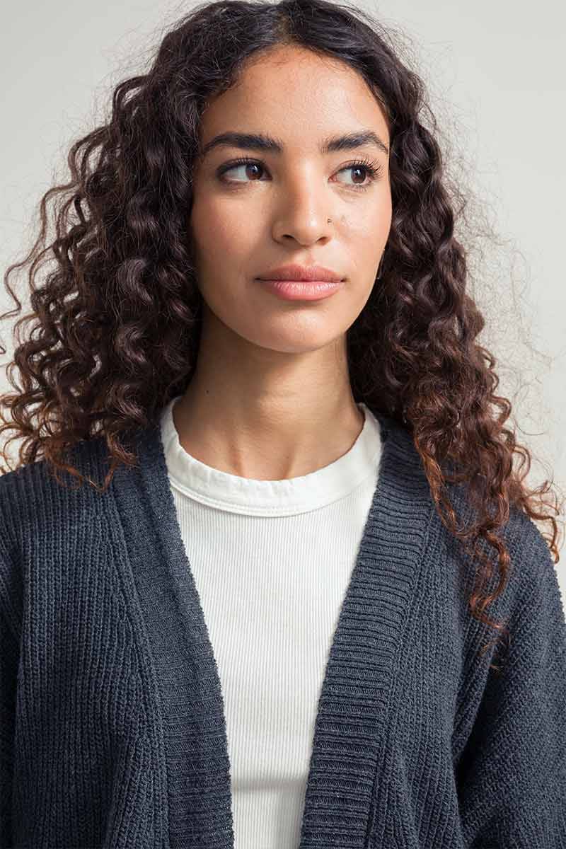 Rifò IRMA Cardigan Donna Cotone Rigenerato Pezzi Unici