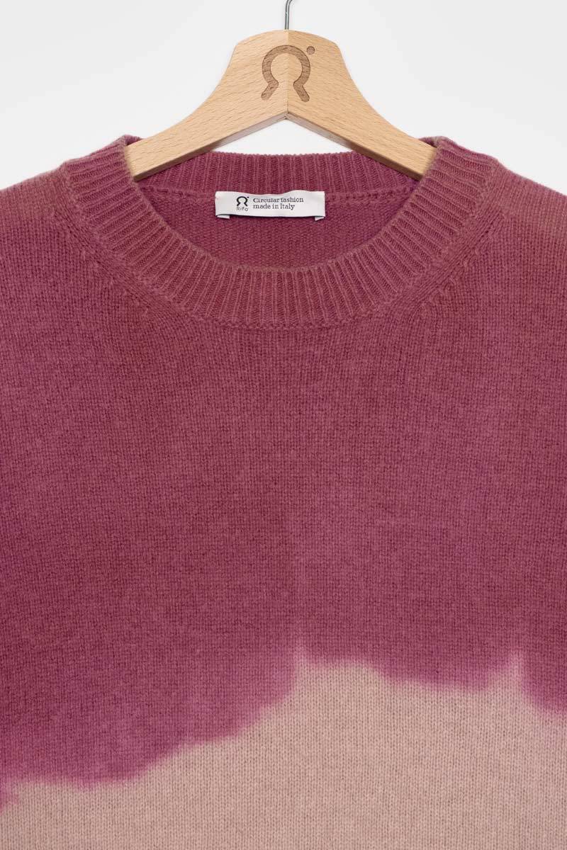 Rifò FIAMMETTA Maglia Girocollo Donna Cashmere Rigenerato Acquista Ora