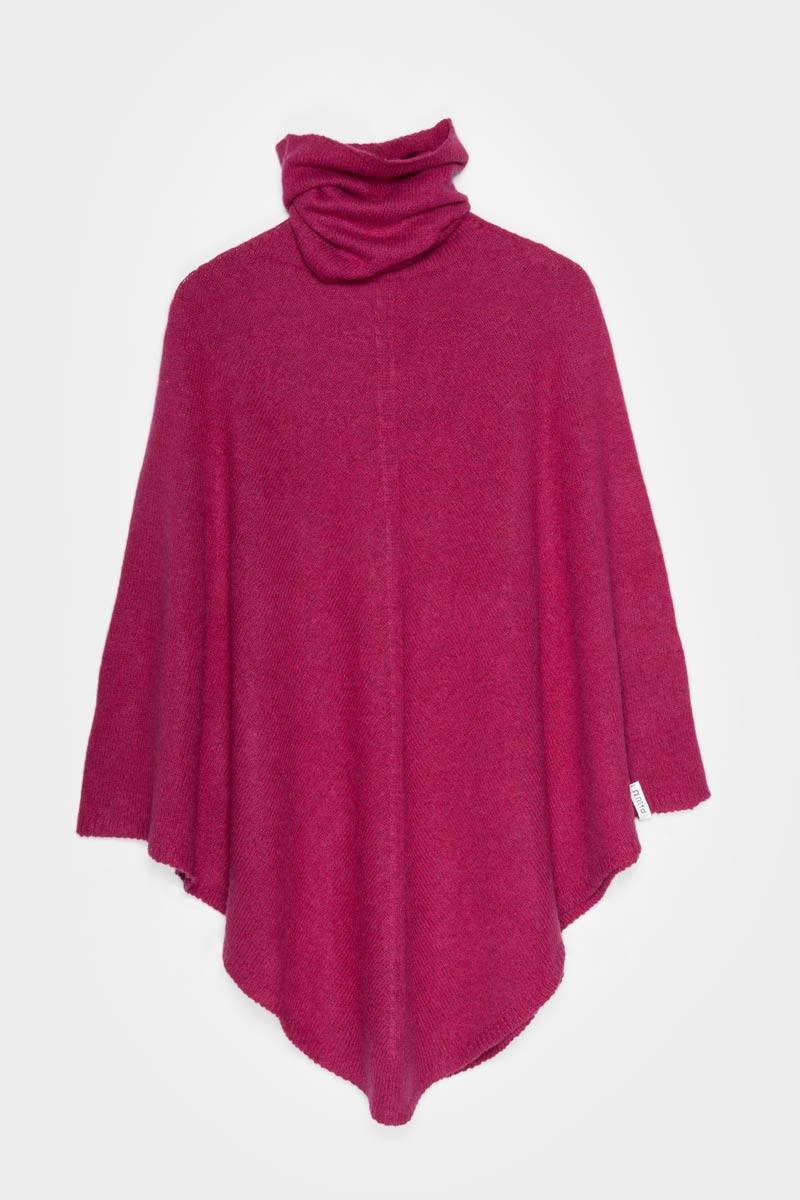 Rifò ELISABETTA Poncho Donna Cashmere Rigenerato Convenienza