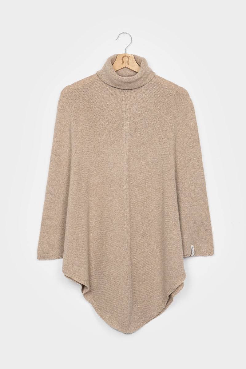 Rifò ELISABETTA Poncho Donna Cashmere Rigenerato Novità