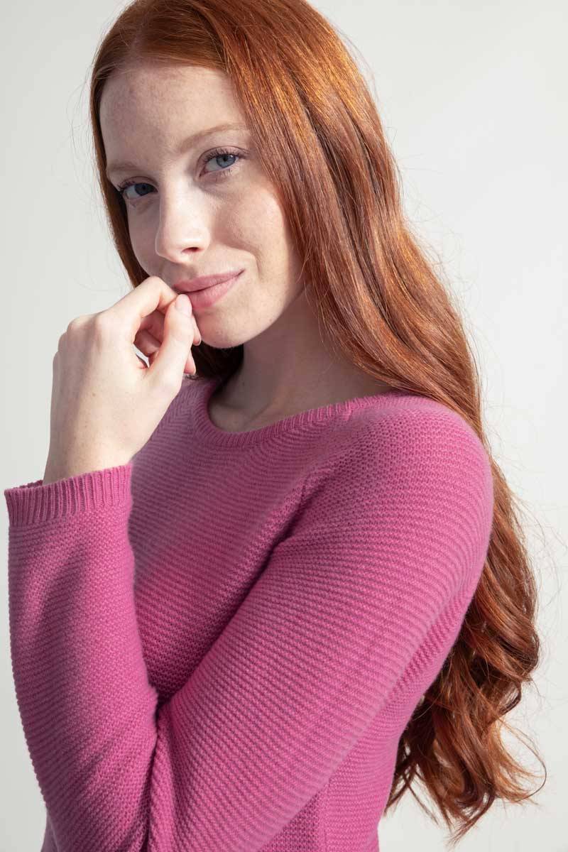 Rifò GIULIETTA Maglia Donna Cashmere Rigenerato Presa