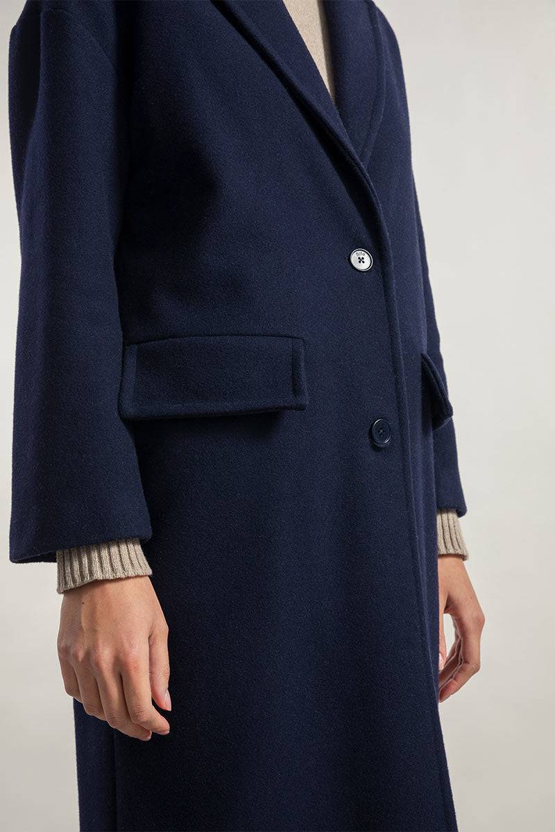 Rifò MARA Cappotto Donna Lana Rigenerata Vendita Economica