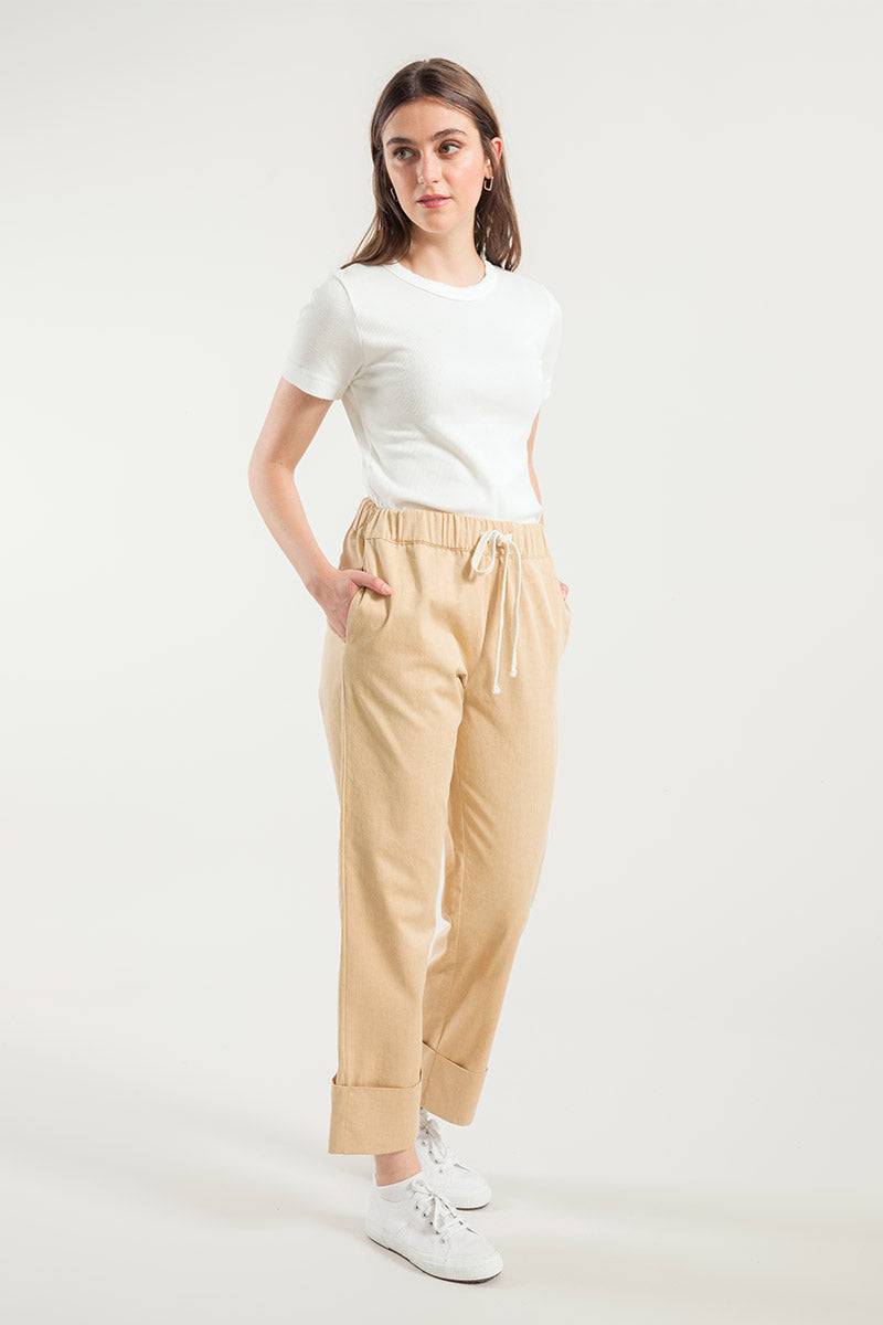Rifò ELETTRA Pantaloni Donna Cotone Rigenerato Saldi Di Fabbrica