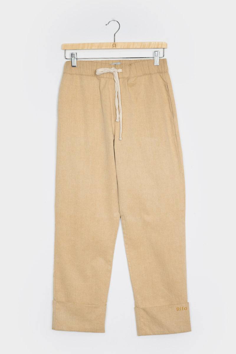 Rifò ELETTRA Pantaloni Donna Cotone Rigenerato Saldi Di Fabbrica
