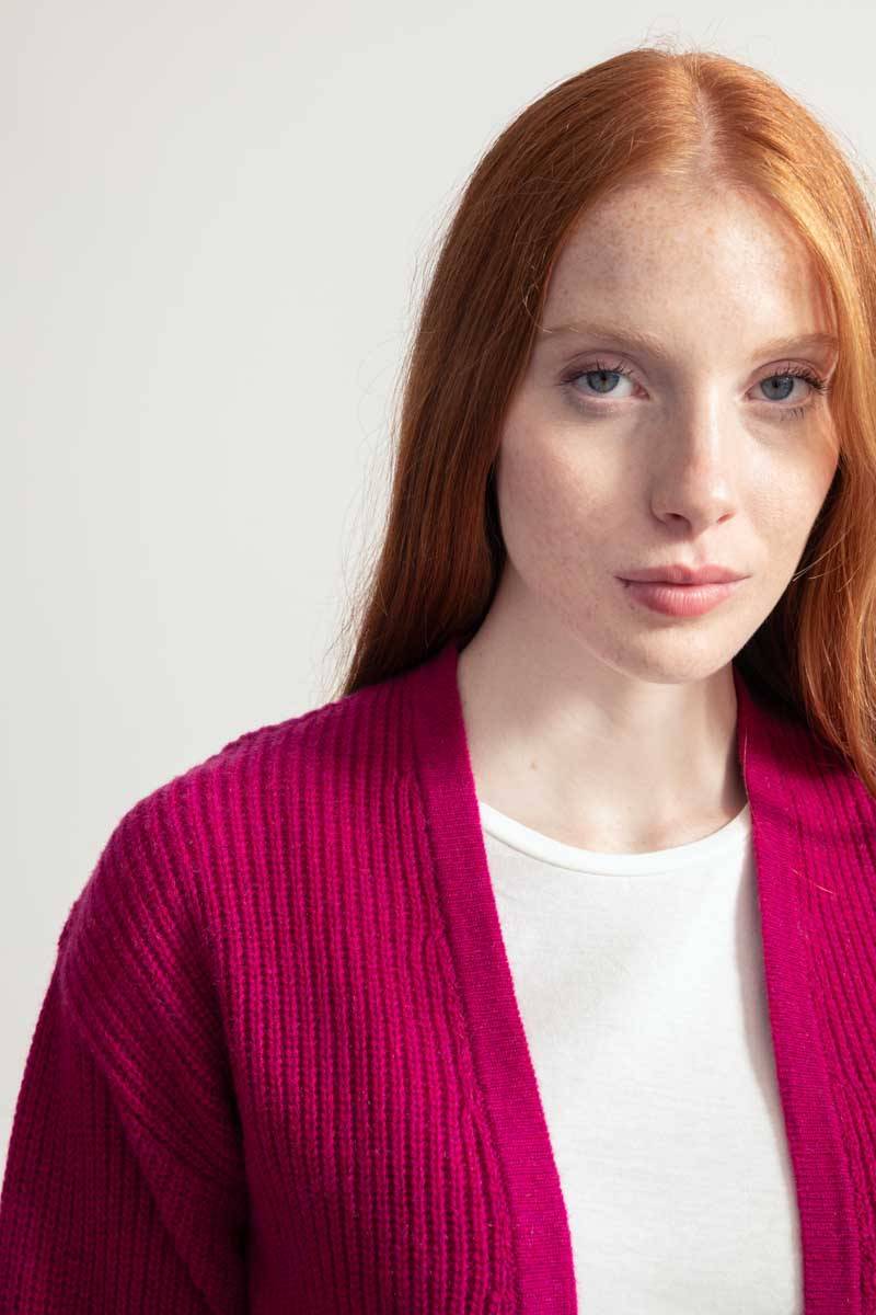 Rifò MARGHERITA Cardigan Donna Cashmere Rigenerato Offerta Pasqua